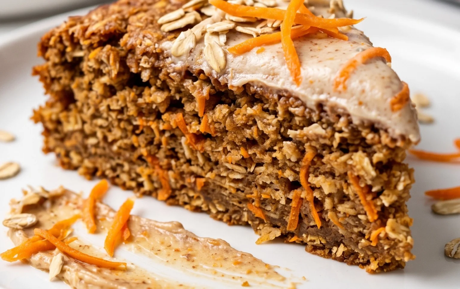 Easy Flourless Oatmeal Carrot Cake Recipe