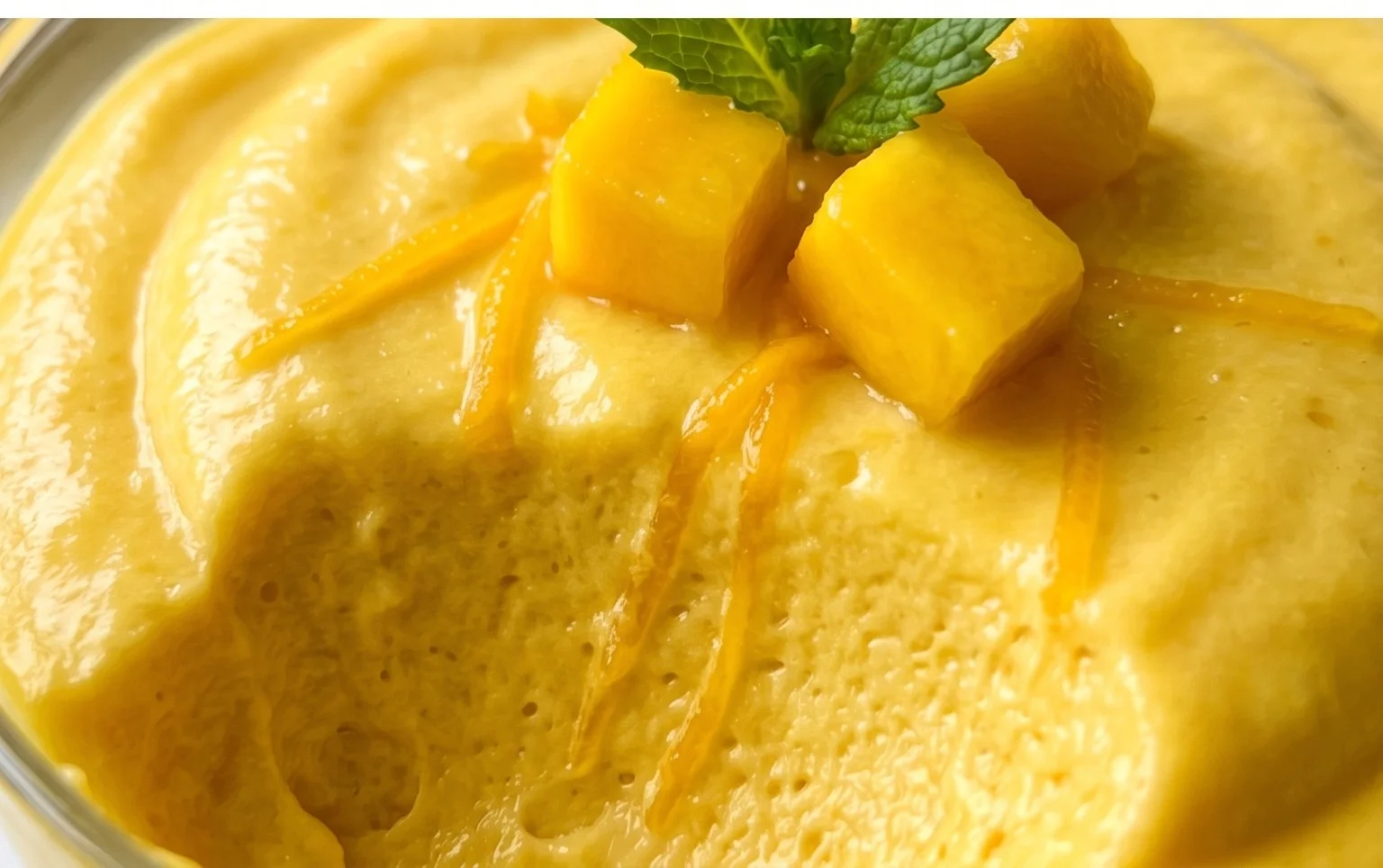 Vegan Mango Mousse