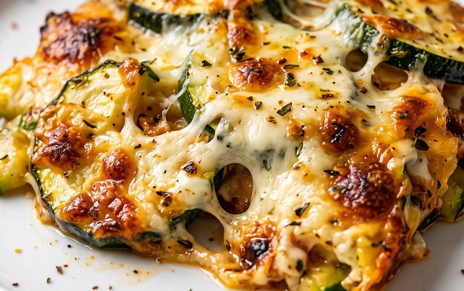 Baked Zucchini and Cheese