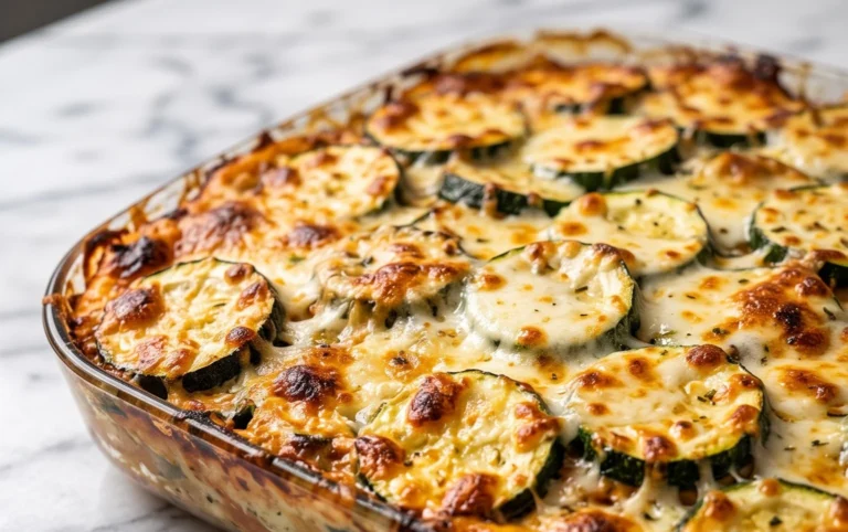 Baked Zucchini and Cheese