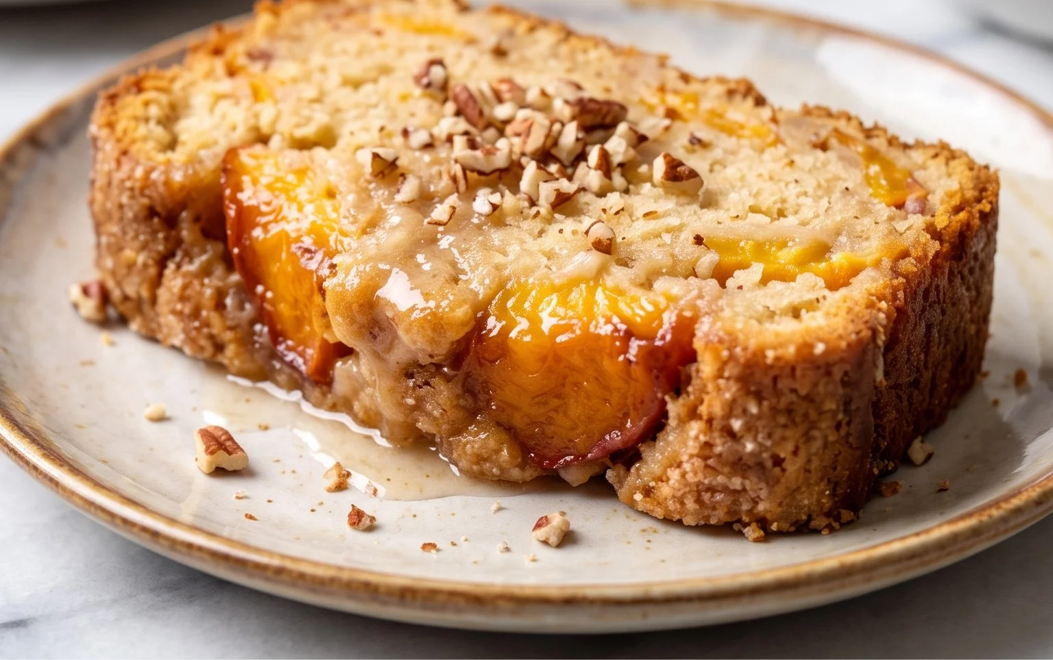 Southern Peach Bread