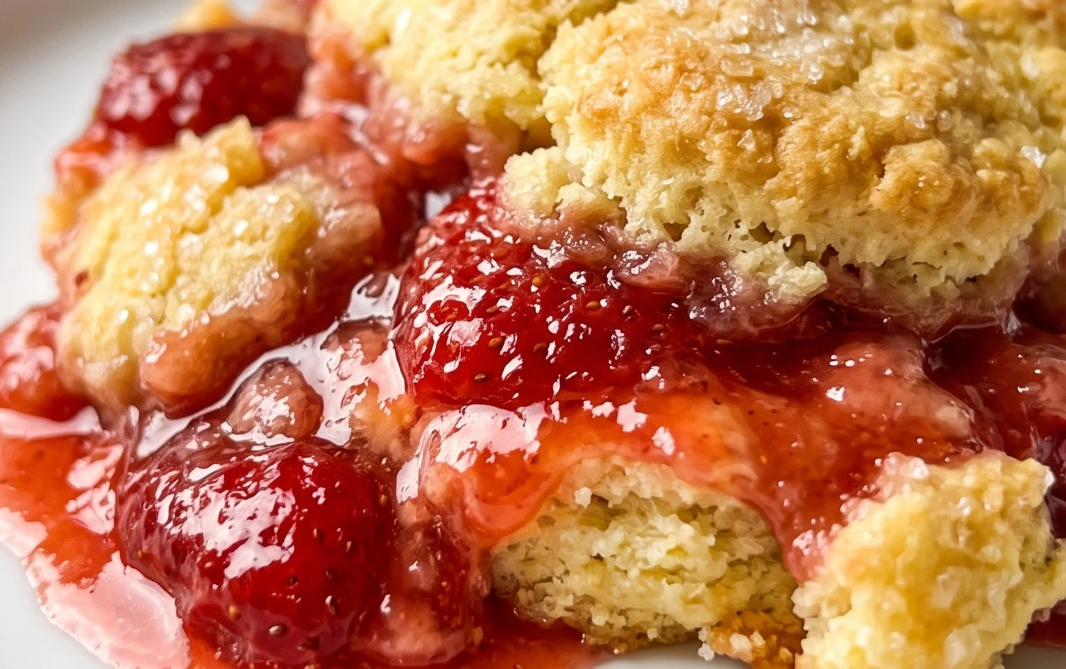 Strawberry Cobbler