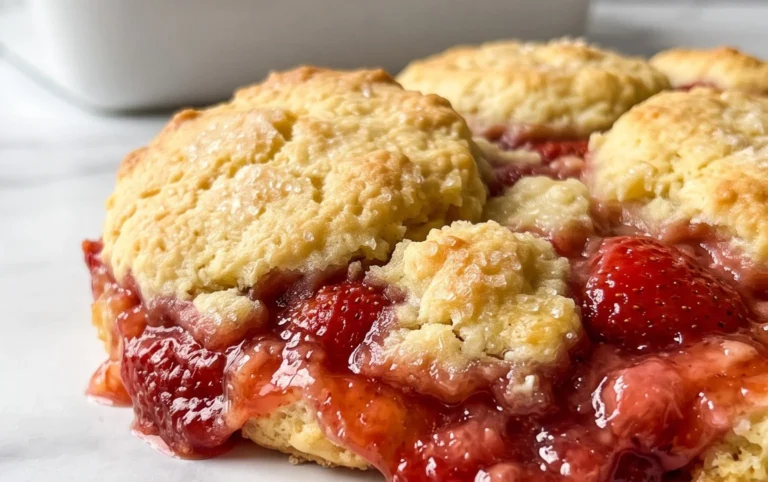 Strawberry Cobbler