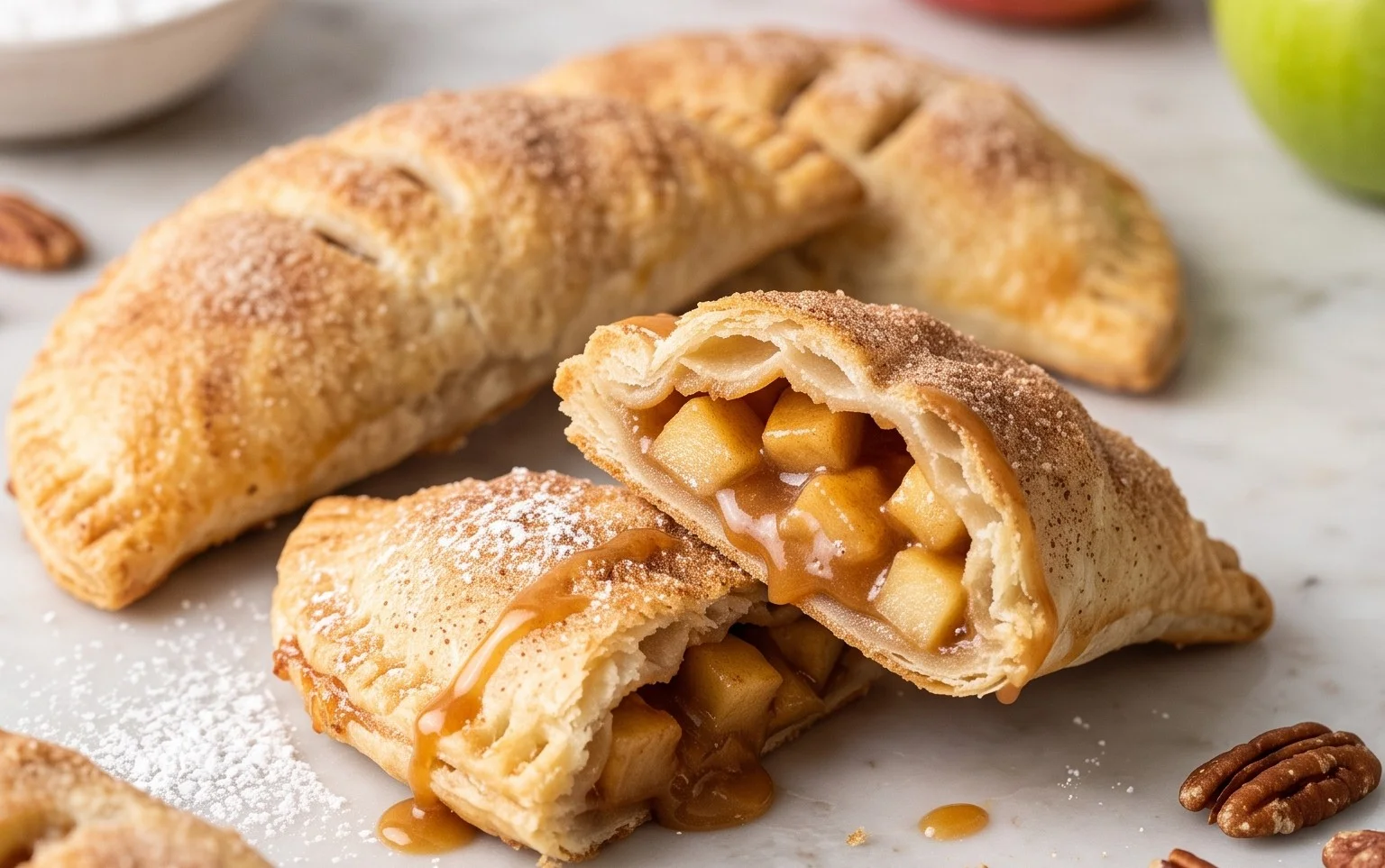 Caramel Apple Empanadas
