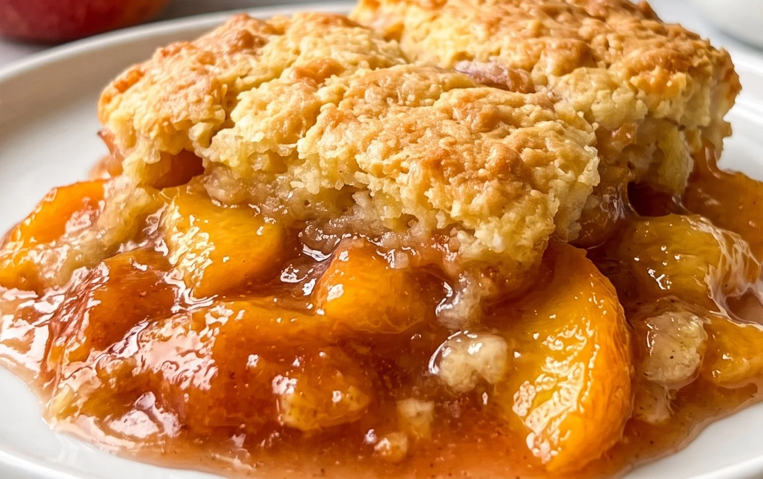 The Easiest Southern Peach Cobbler