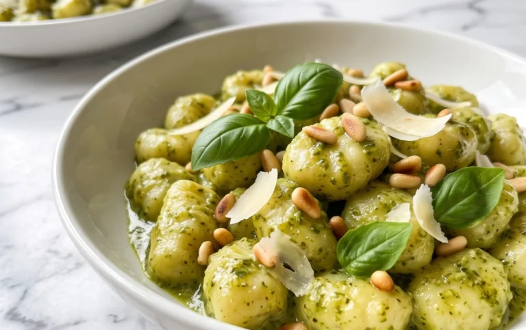 Creamy Pesto Gnocchi