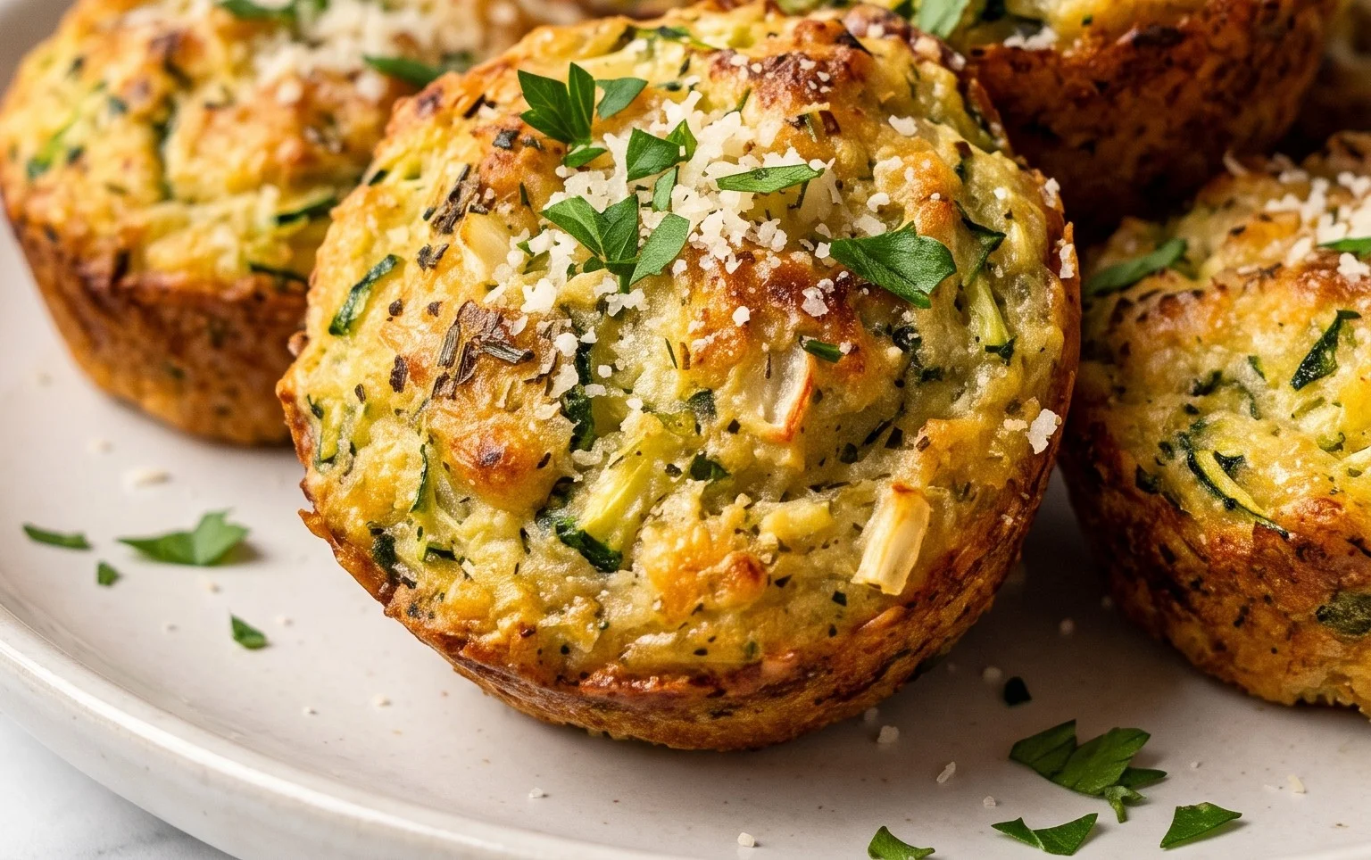 Zucchini Garlic Bites