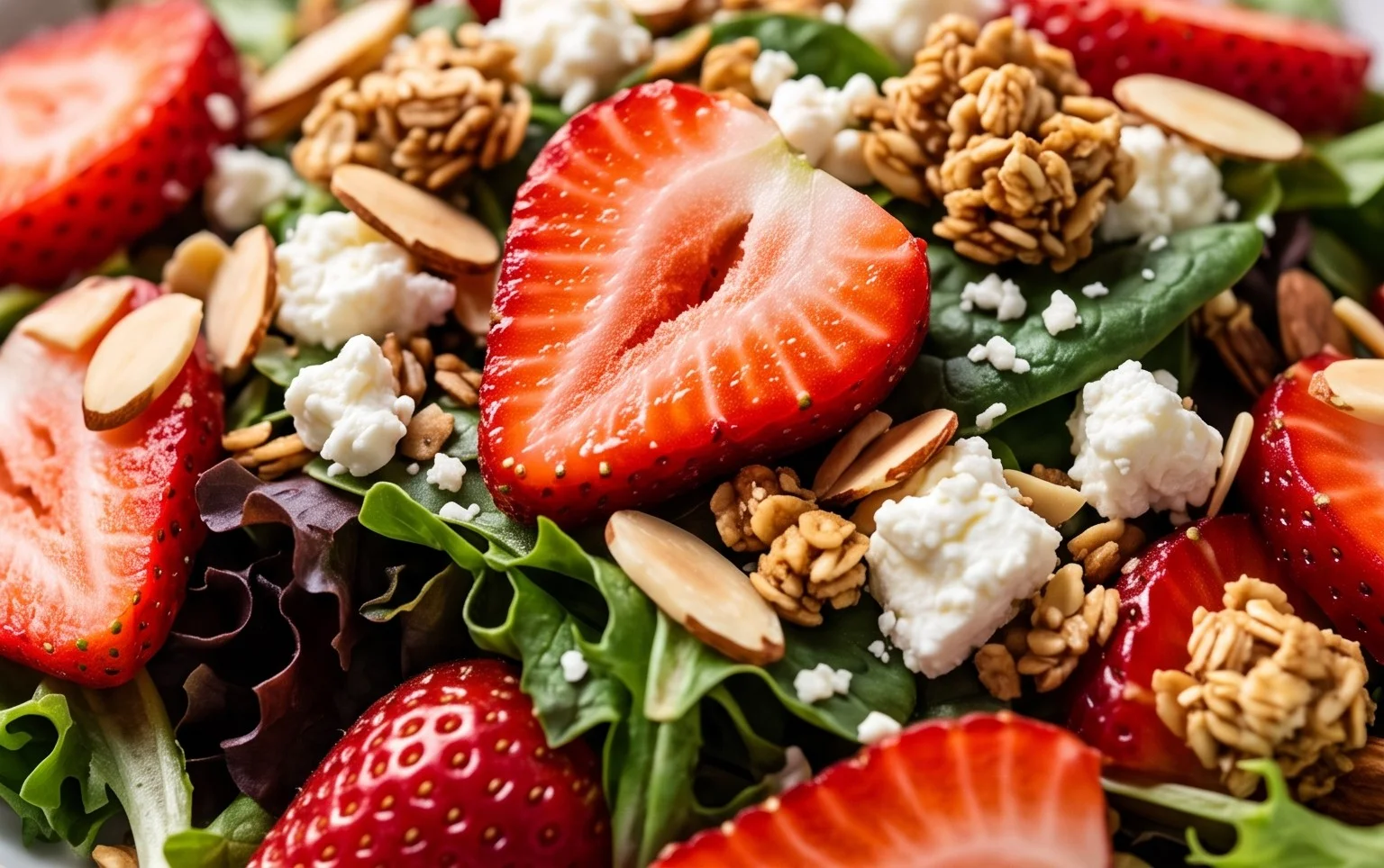 Strawberry Crunch Salad