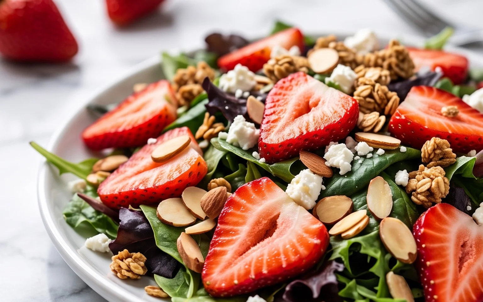 Strawberry Crunch Salad