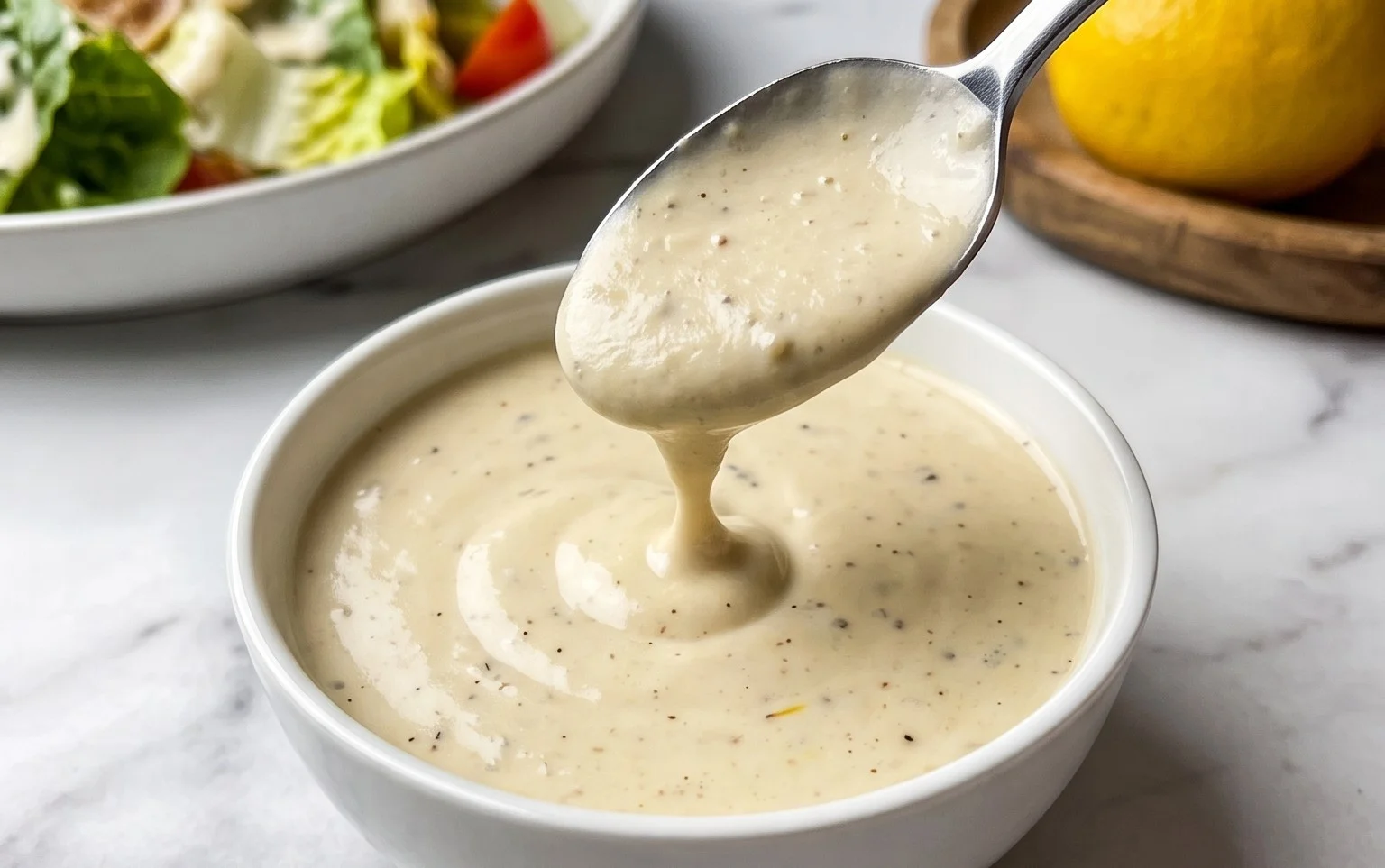 Caesar Salad Dressing (Classic, Creamy & 5 Minutes) π₯