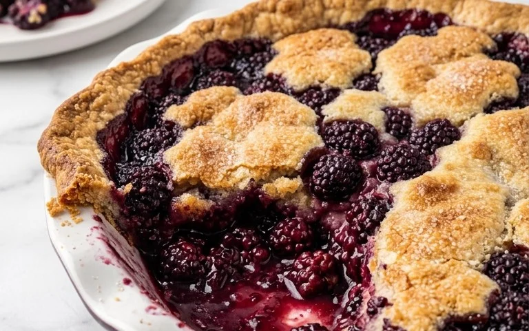 The Pioneer Women's Blackberry Cobbler