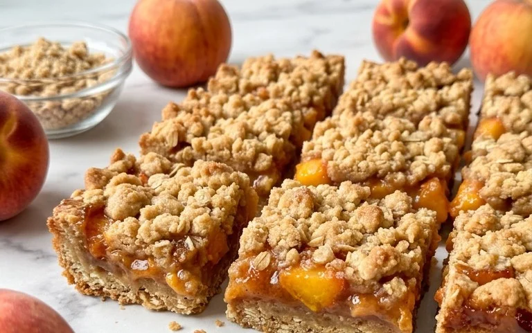 Fresh Peach Crum extractb Bars