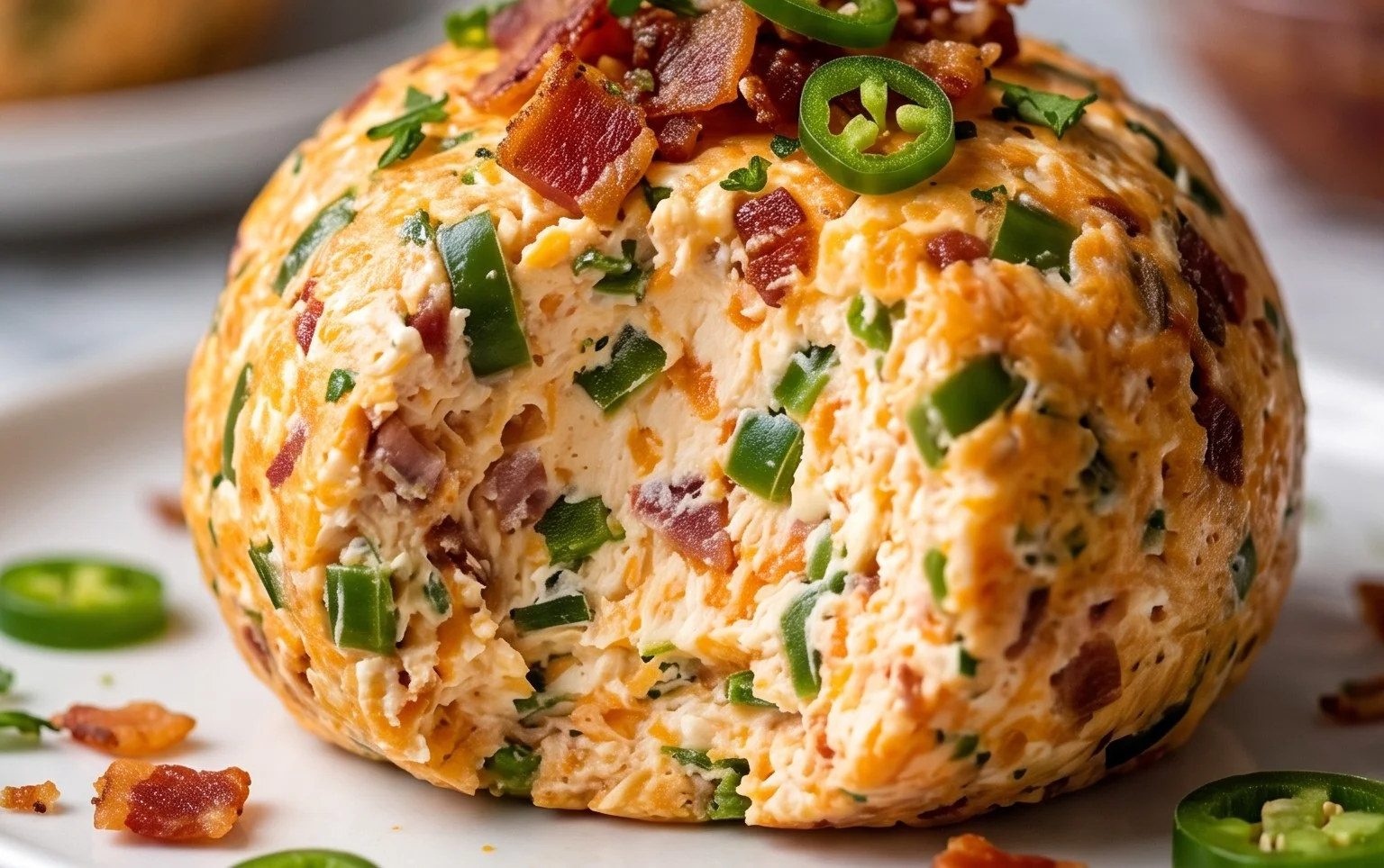 Jalapeno Popper Cheese Ball