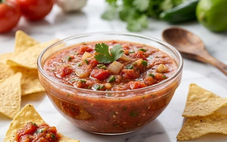 Blender Salsa (Restaurant Style Salsa)