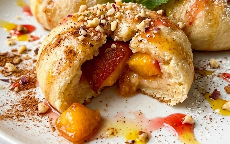 Peach Dumplings