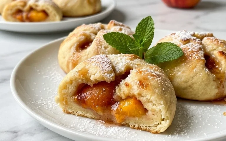 Peach Dumplings