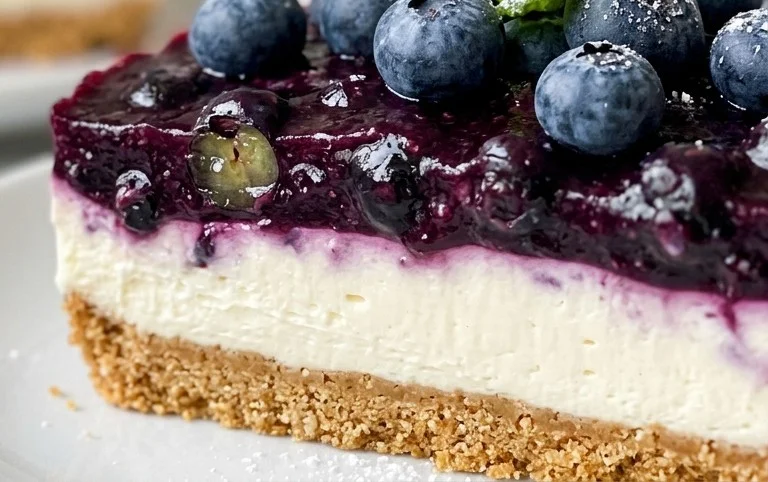 No-Bake Blueberry Yum Yum