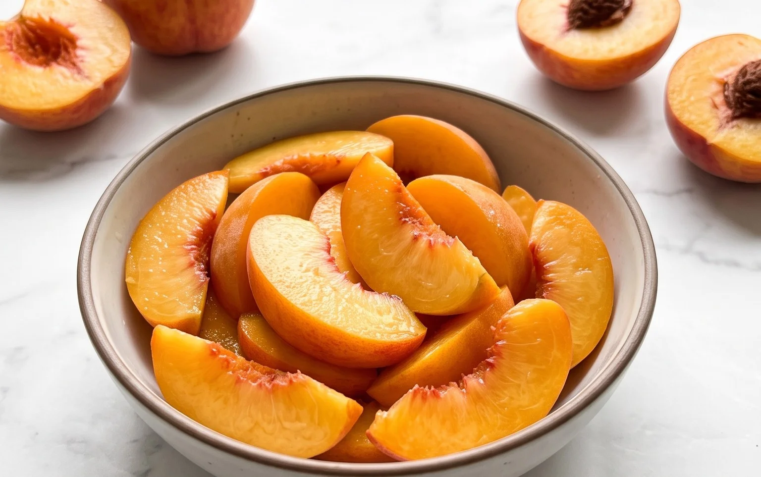 Freezing Peaches, How to Easily Freeze Peaches