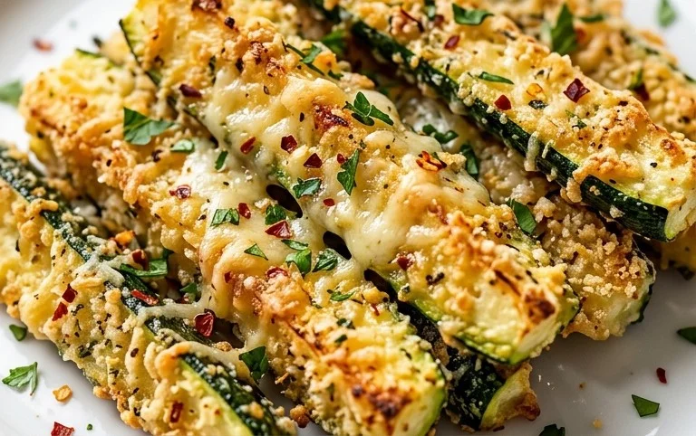 Baked Parmesan Zucchini Fries