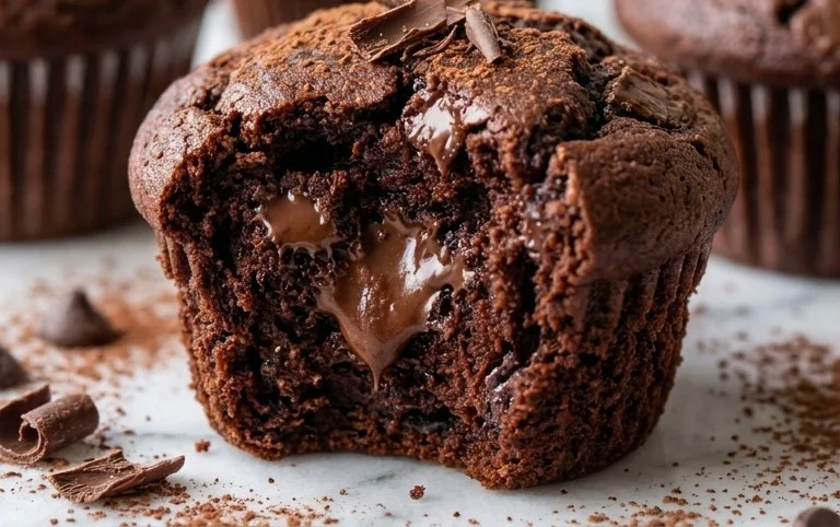 Double Chocolate Muffins
