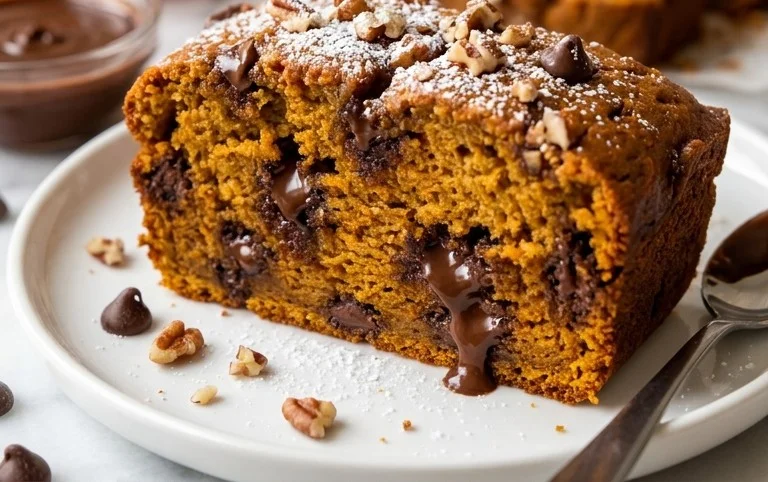 Pumpkin Chocolate Chip Bread